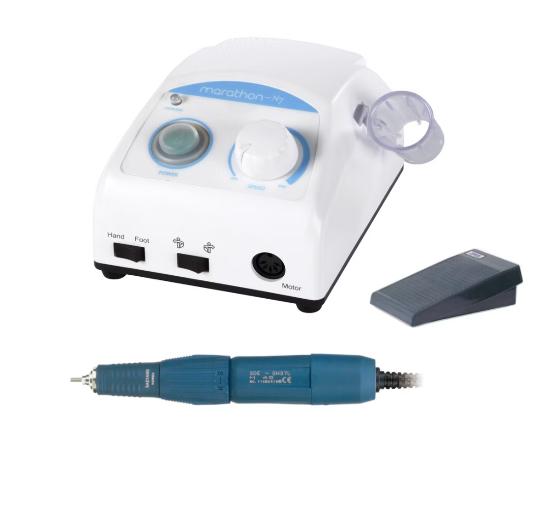 Marathon NEW N7+M45+Foot Speed Milling Device – Get salon-perfect nails at home! Upgrade your mani-pedi routine with pro-level precision and easy speed control. Shop now for flawless results!