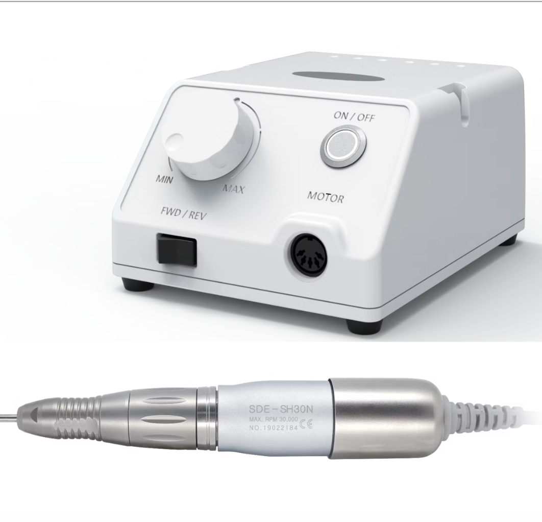 Marathon Escort III Nail Drill + SH30N Handpiece – Pro-Grade Precision for Salon-Perfect Nails. Upgrade your manicure game – Grab yours now!