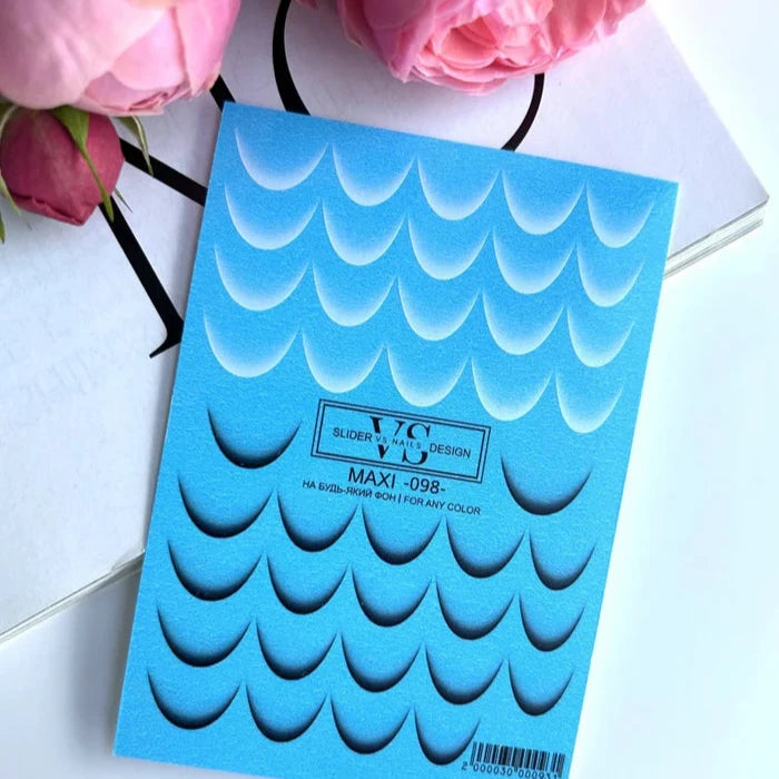 SLIDER MAXI (WATER-SOLUBLE STICKERS) 98 BY VS NAILS