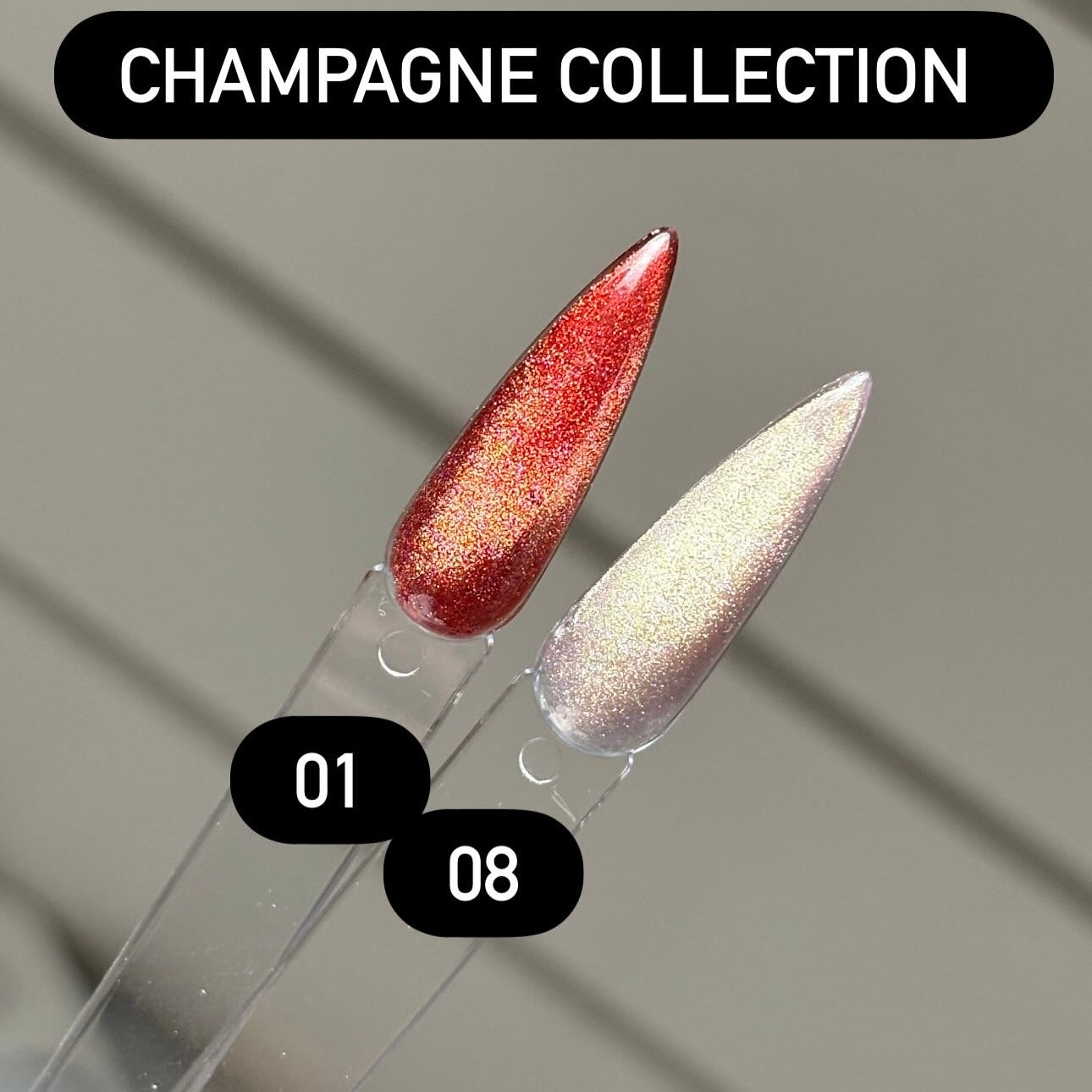 Cat-eye Gel Polish Champagne Collection 10ml.