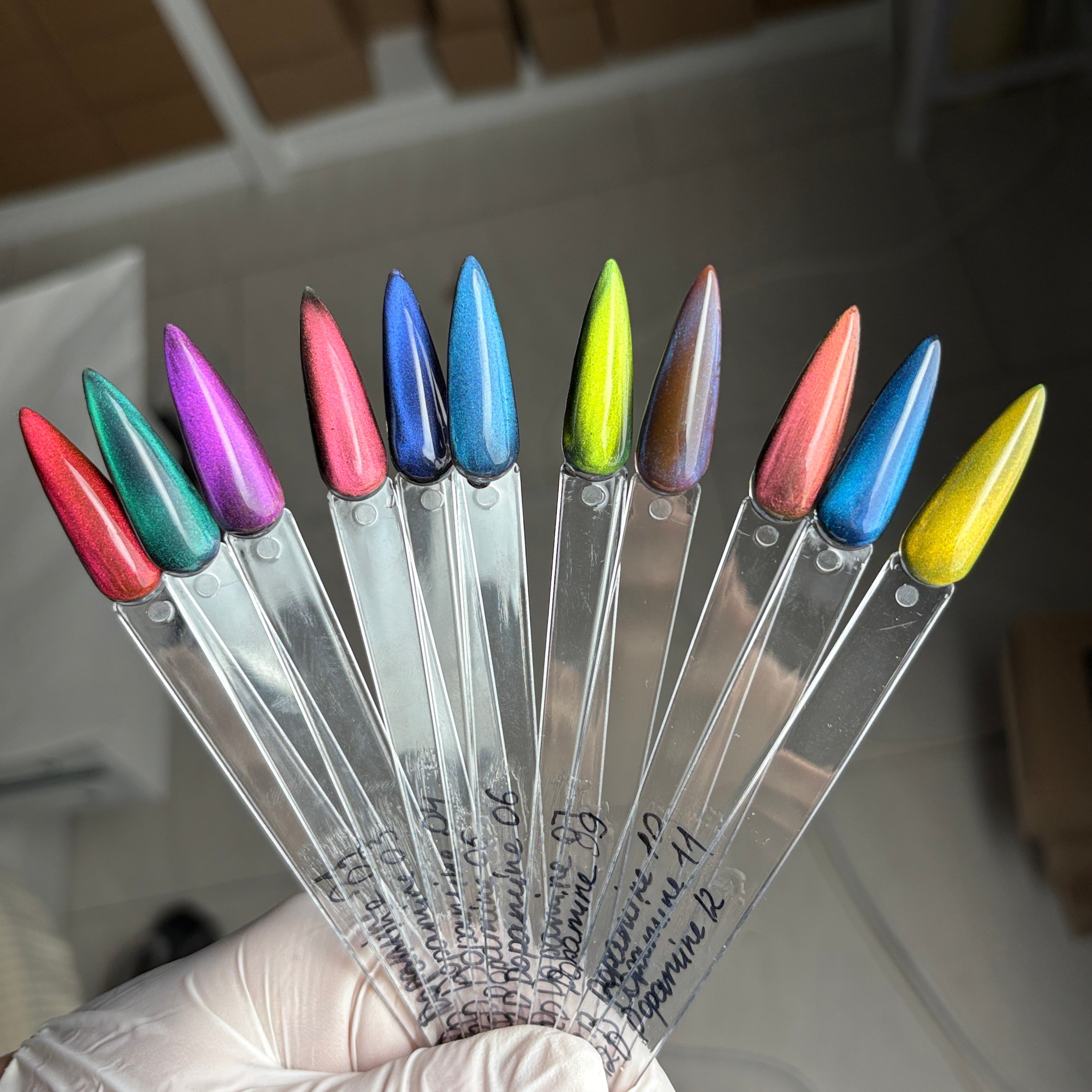 12D Cat-Eye Dopamine Collection Gel Polish 10ml.