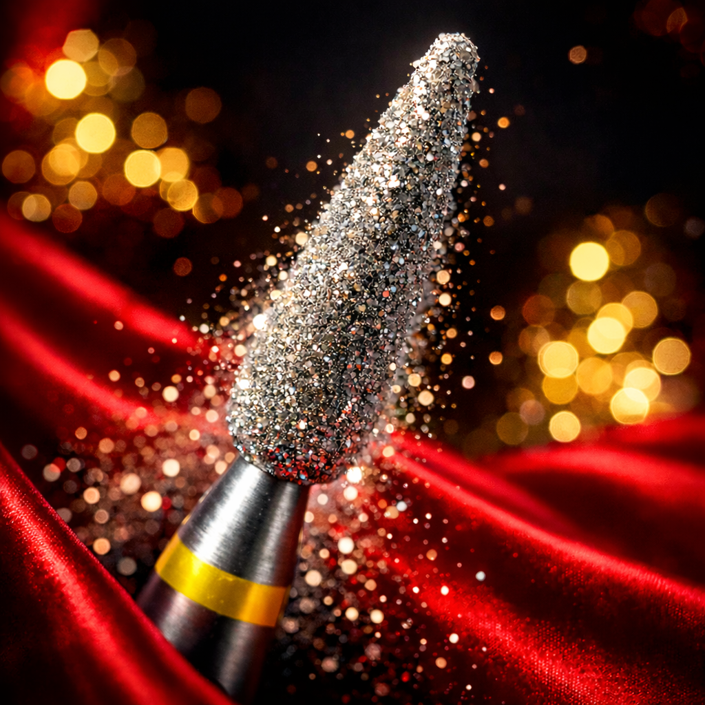 Flamme Bit mit stumpfe Spitze 2,1 mm. mit Chrombeschichrung