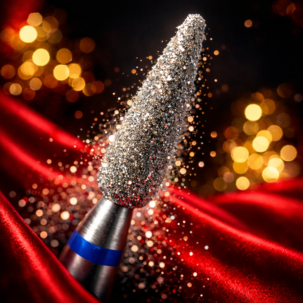 Flamme Bit mit stumpfe Spitze 2,1 mm. mit Chrombeschichrung