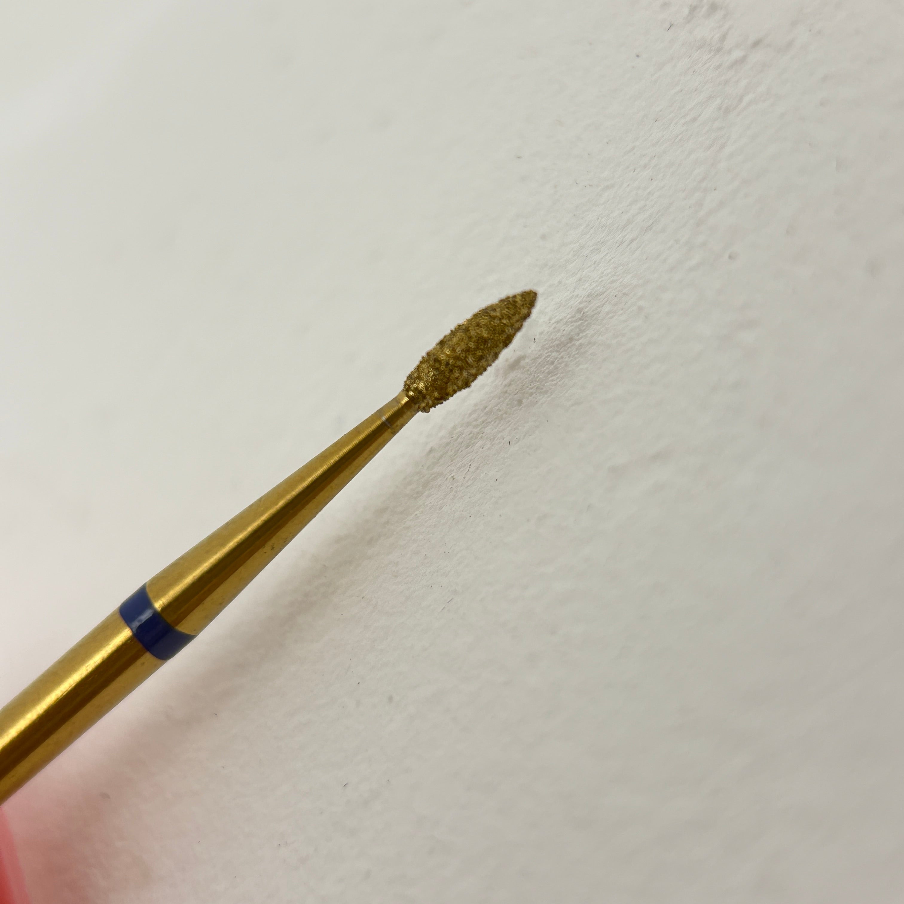 Diamond Bit Blue with Gold Coating 2*5mm.