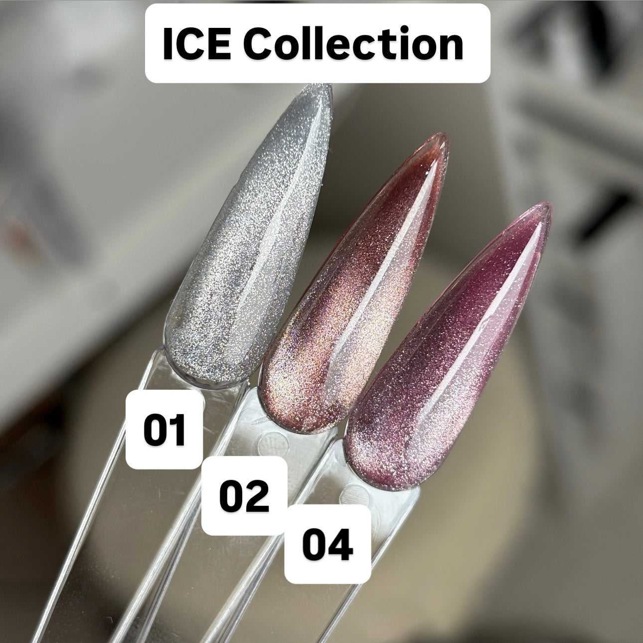 Ice Collection Cat -Eye Gel Polish 10 ml.