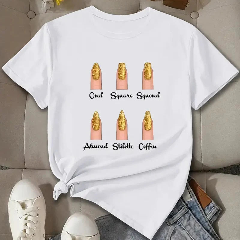 T-Shirt Nagelformen M