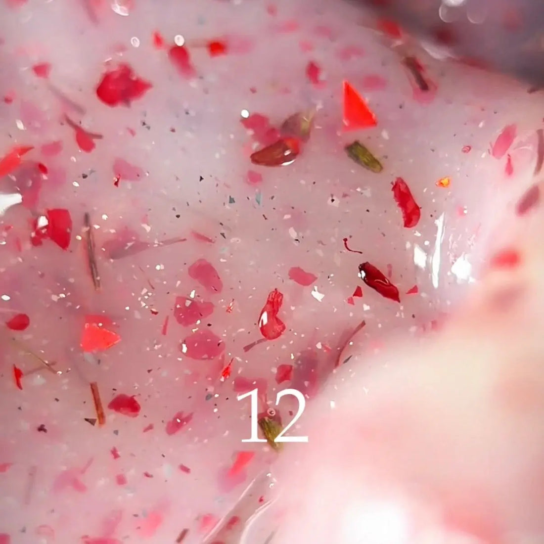 Garden Flower Gel: Aufbaugel mit Blüten & Glitzer für Profis ProfiNails