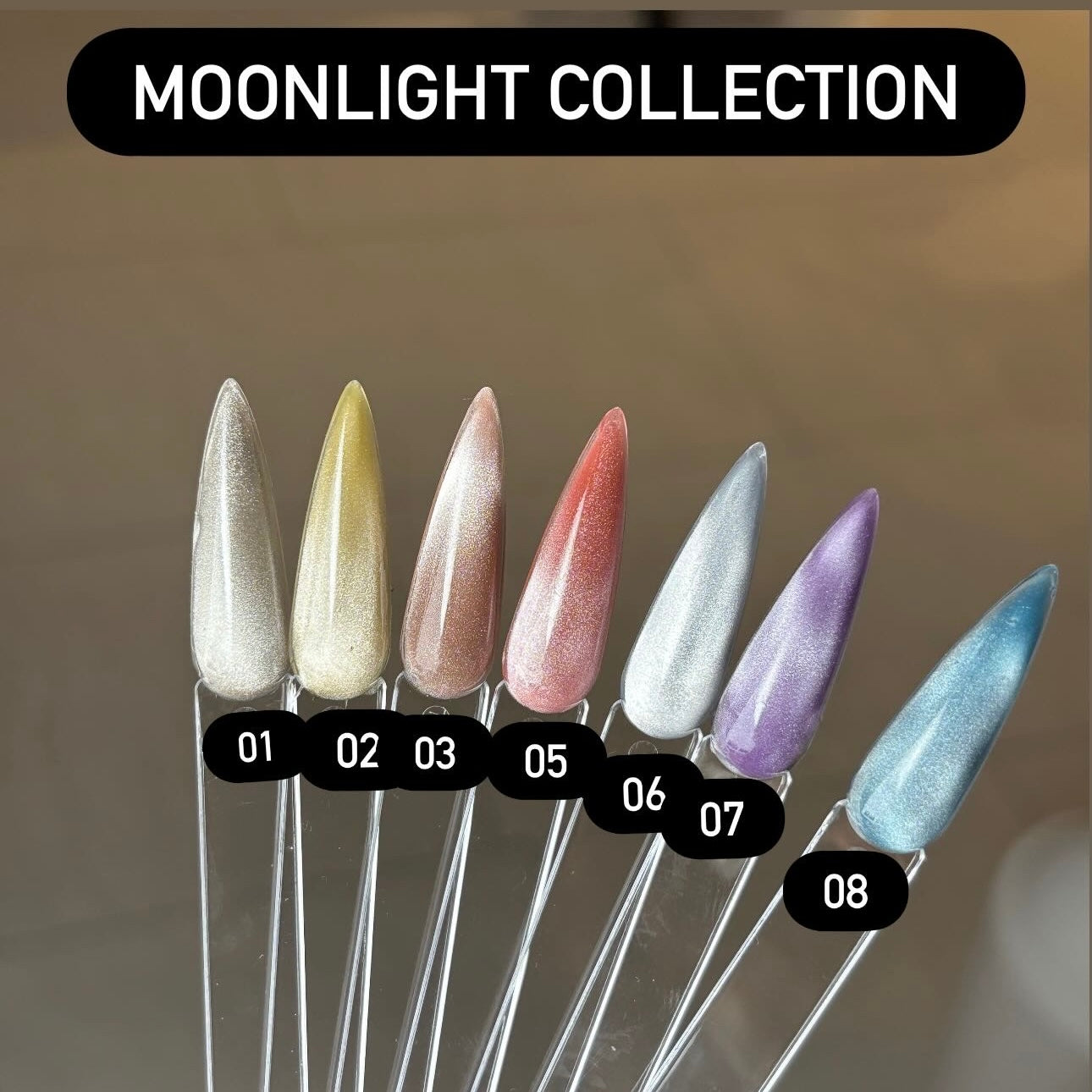 Cat-Eye Gel Polish Moonlight  Collection 10ml. ProfiNails