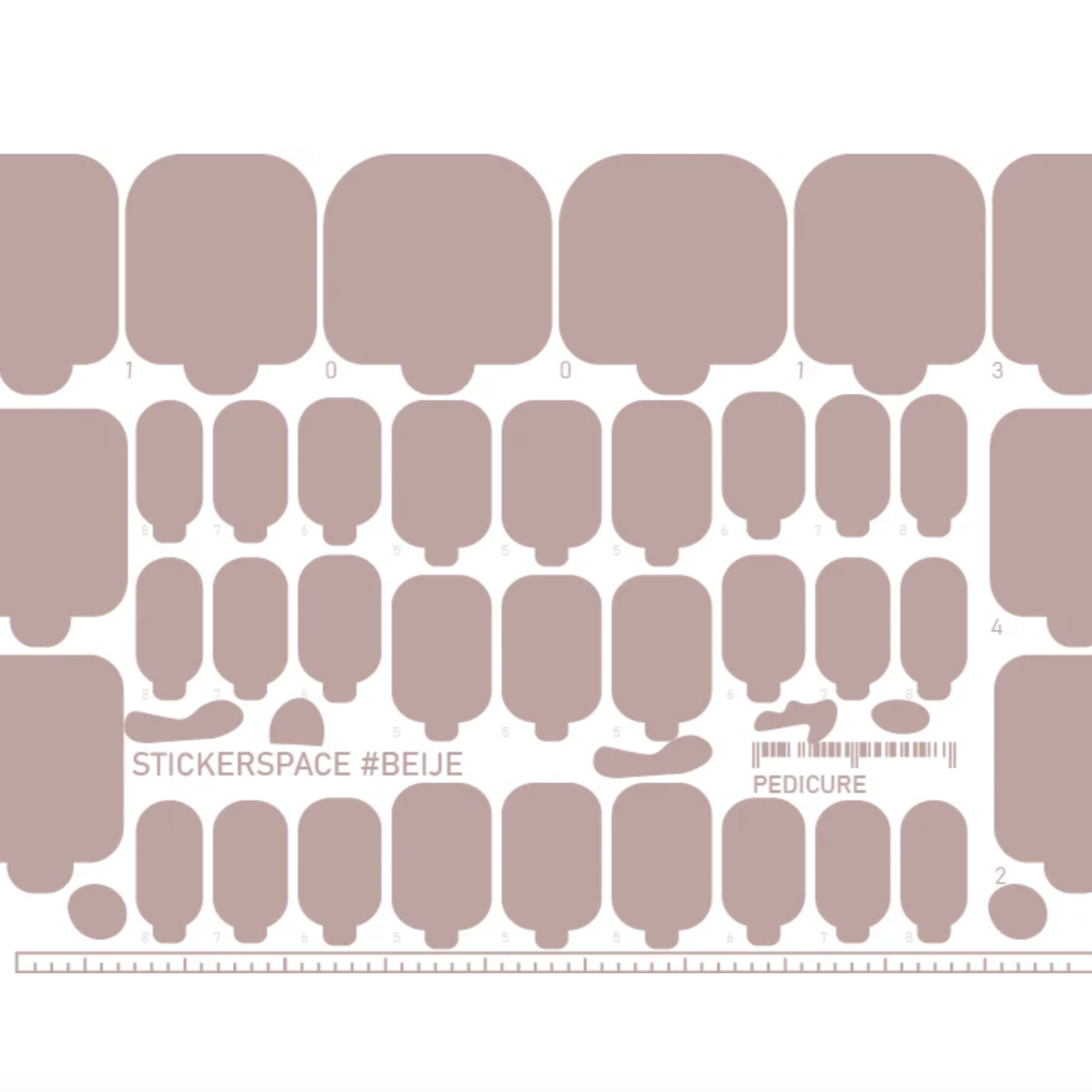 Nail Wrap Beije | Nagelfolie – ProfiNails