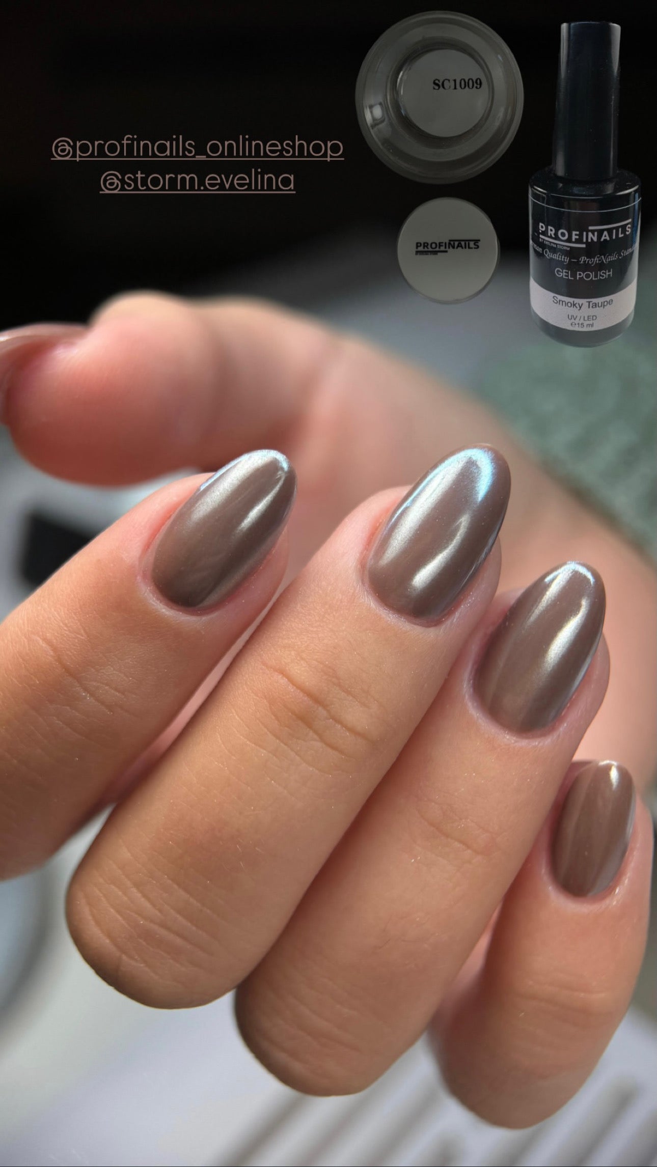 Gel Polish „Smoky Taupe“ 15ml. ProfiNails