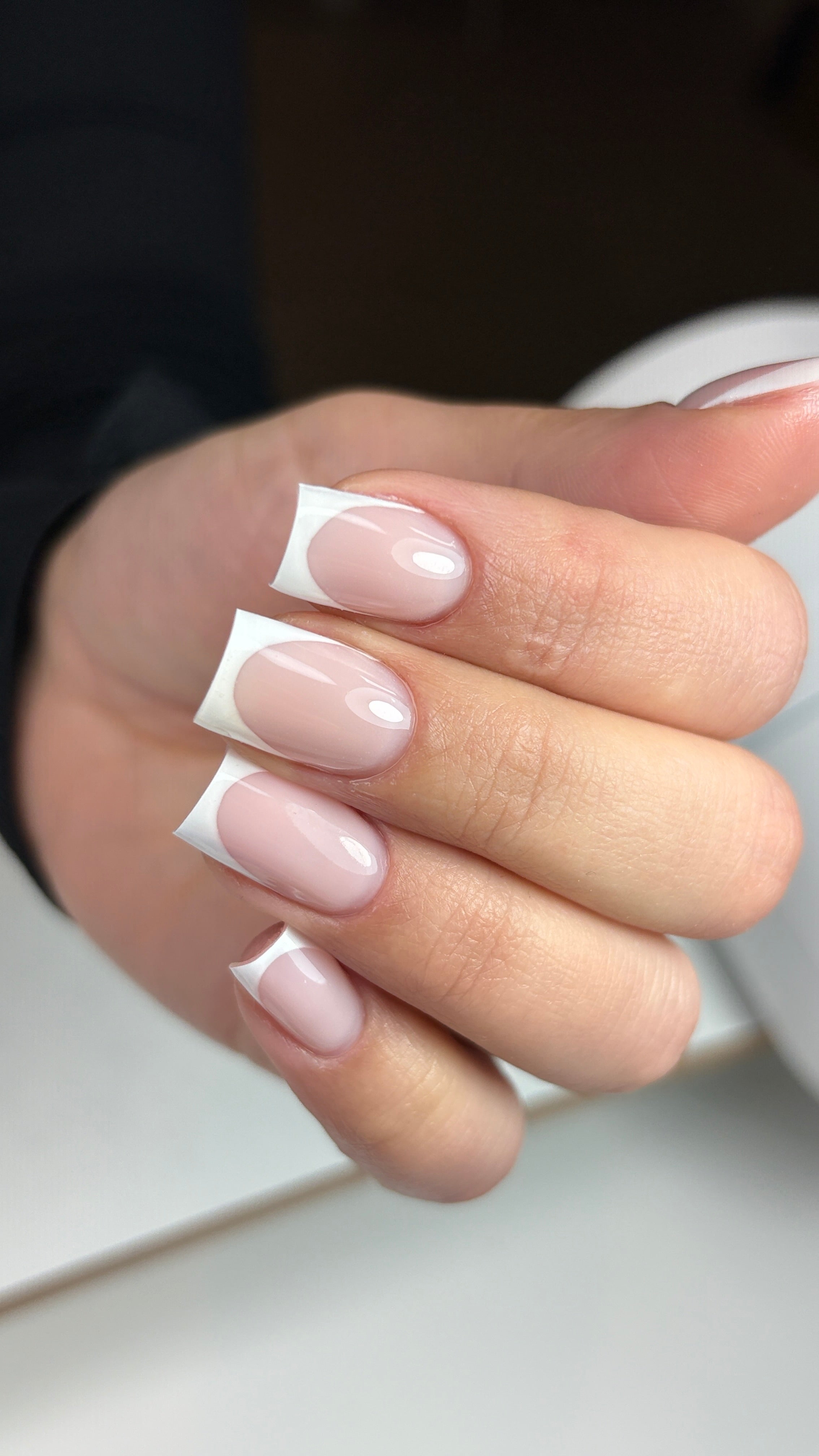 Set French    Gel Polish French Line + Pinsel