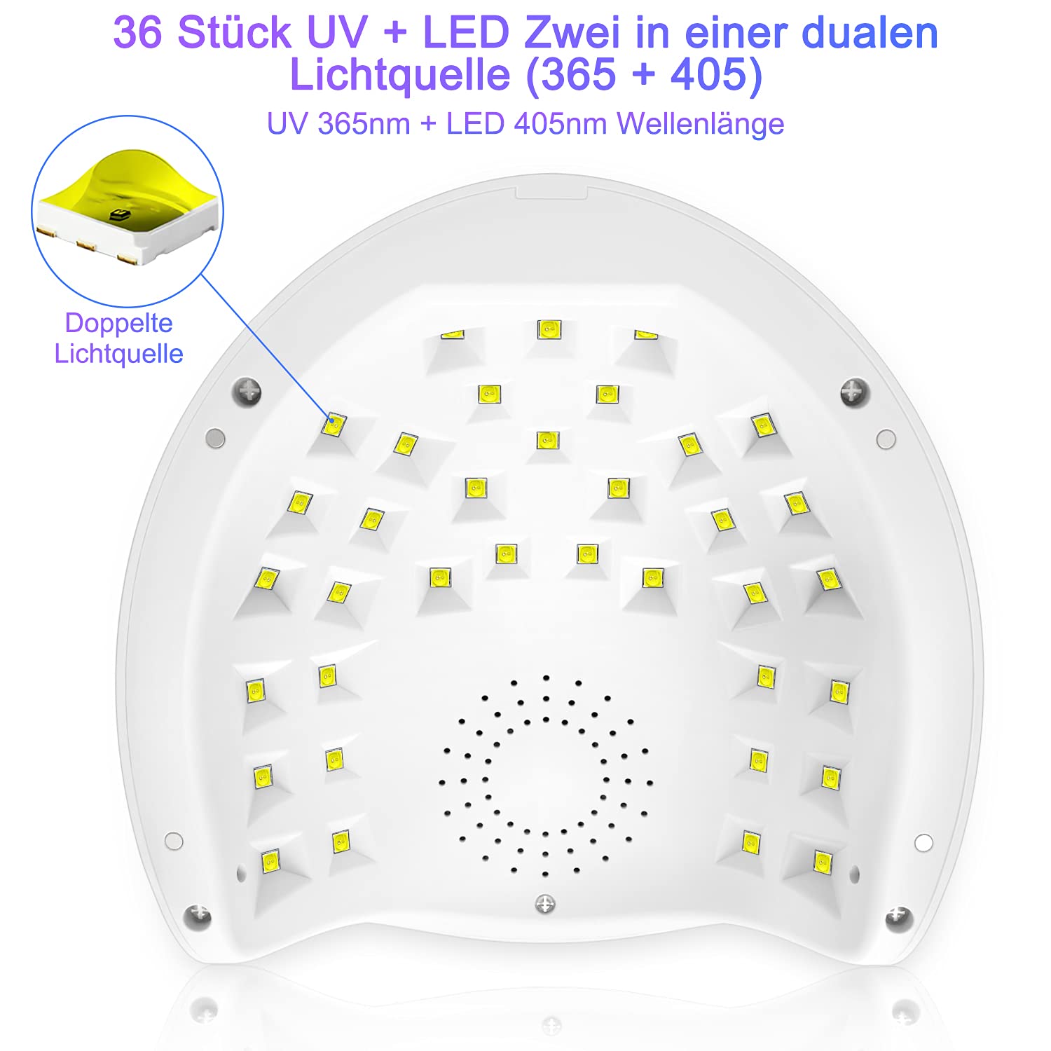 NAILGIRLS LED UV Lampe ,150W