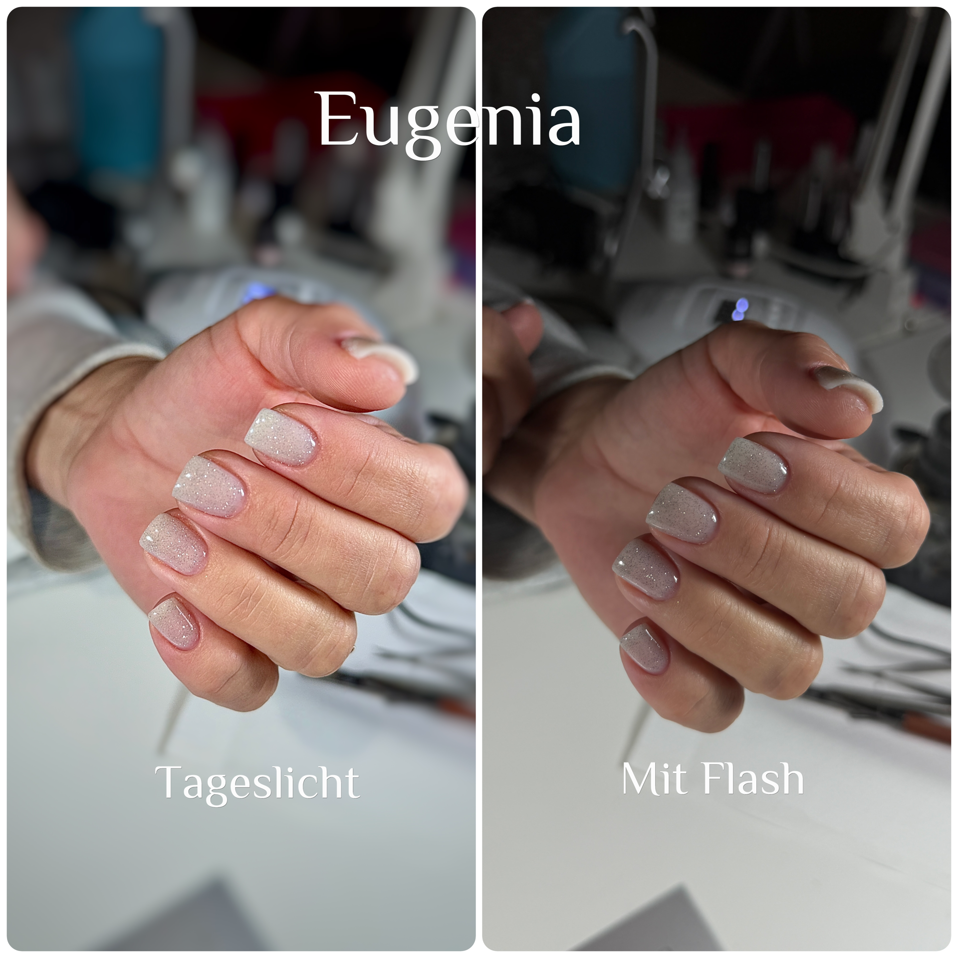 Shimmer Nude Builder Gel – zarte Eleganz mit funkelndem Effekt ProfiNails