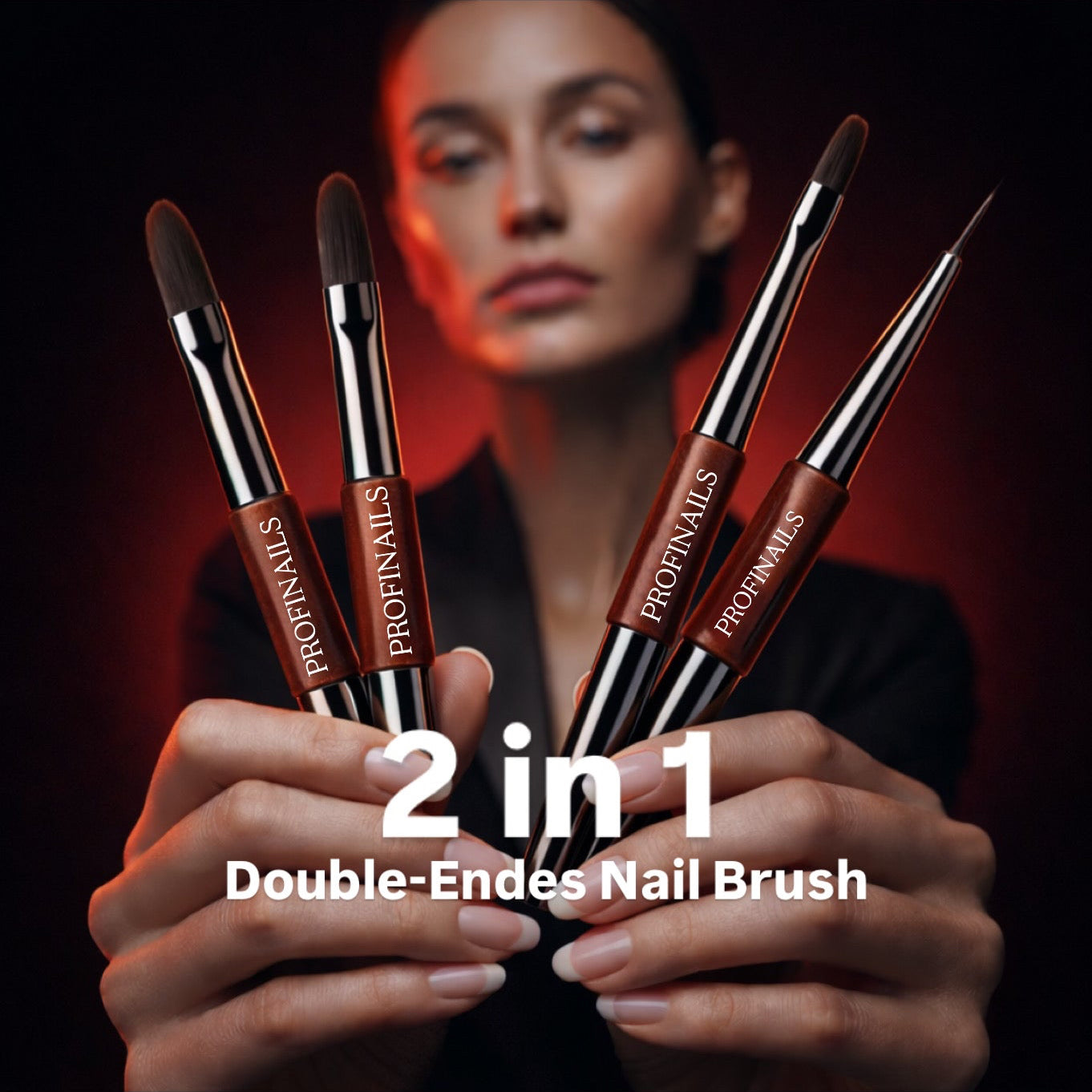 2-in-1 Gel & Liner Brush – Größe 4 ProfiNails