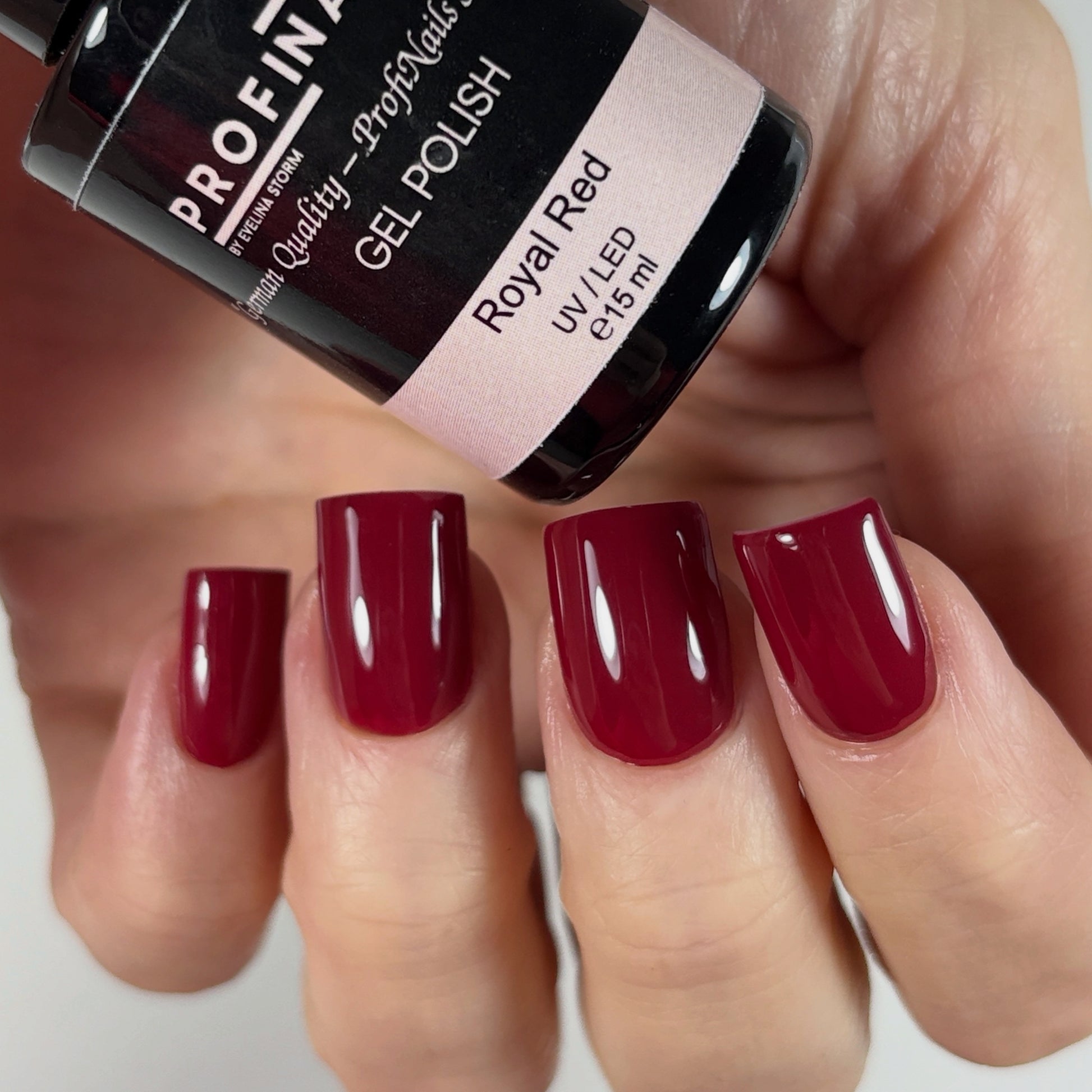 Gel Polish Royal Red 15 ml. ProfiNails