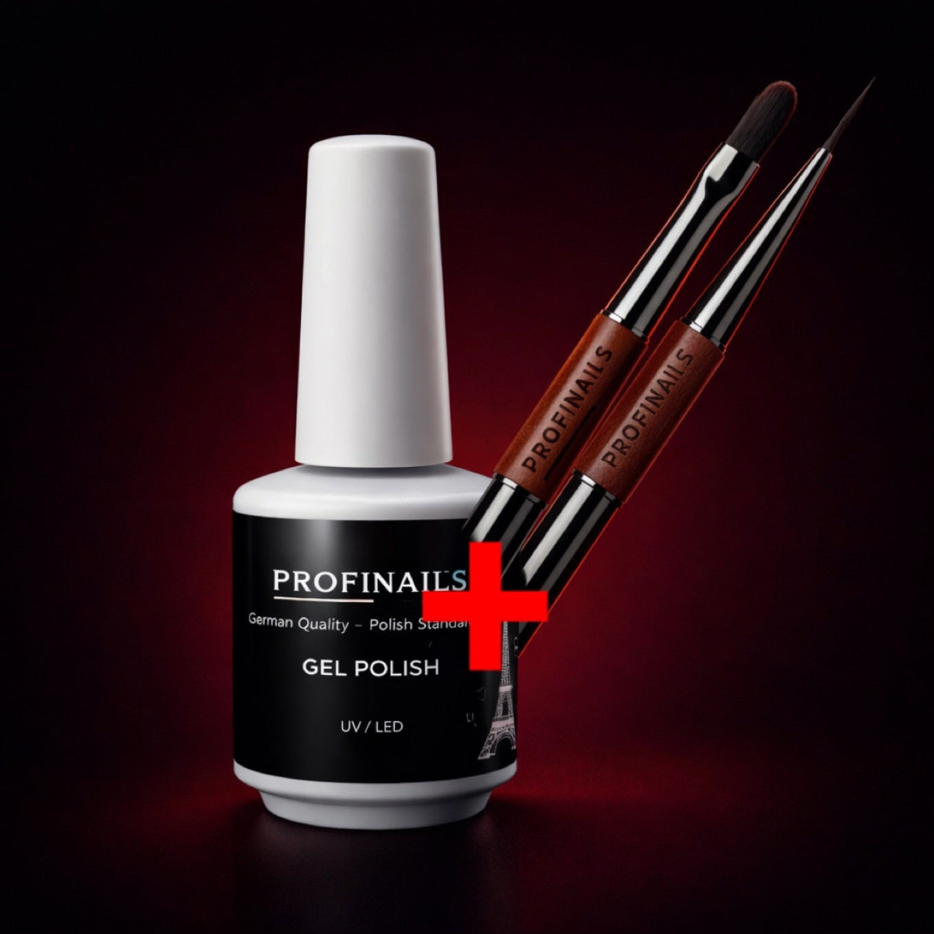 Set French    Gel Polish French Line + Pinsel ProfiNails