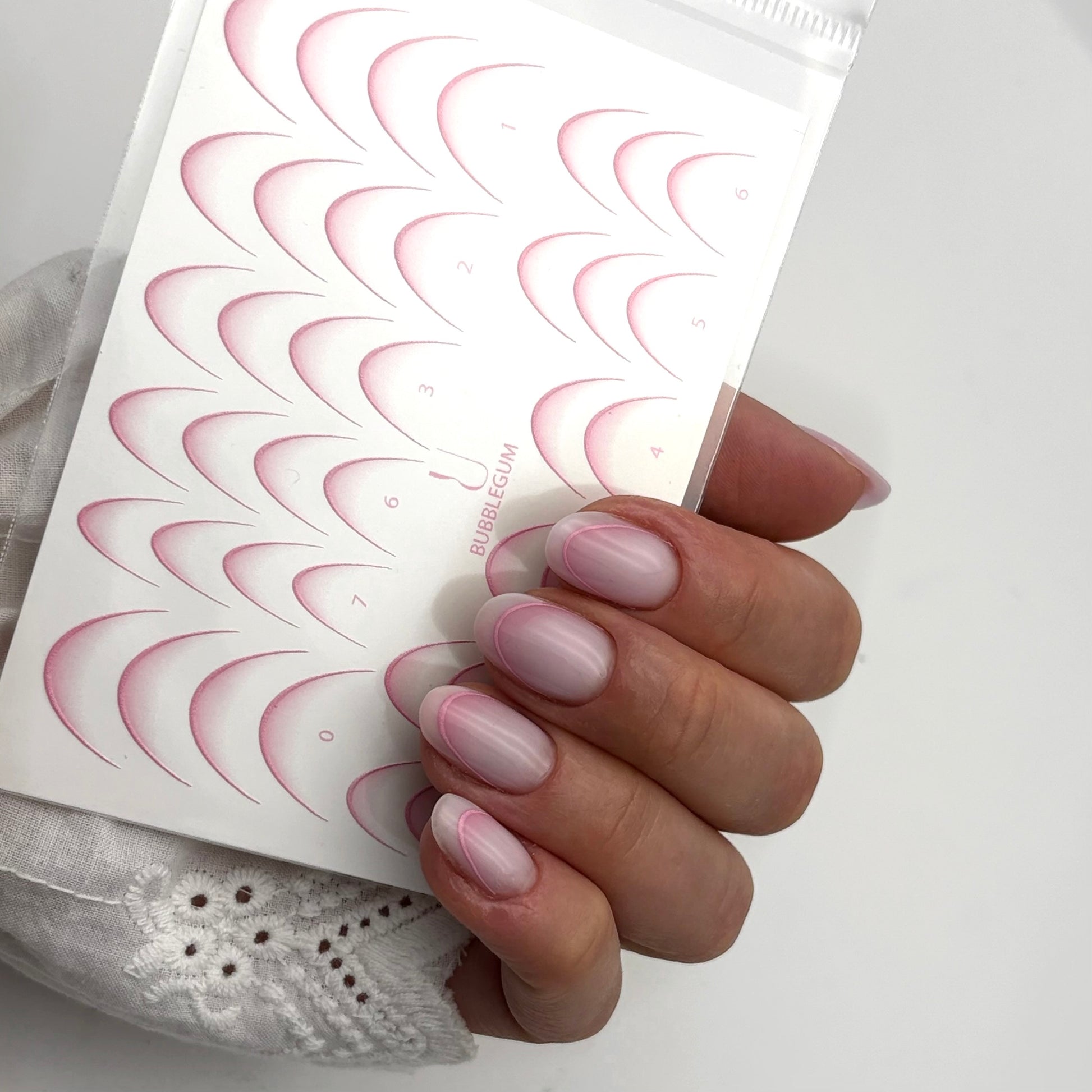 Aufkleber French Bublegum ProfiNails