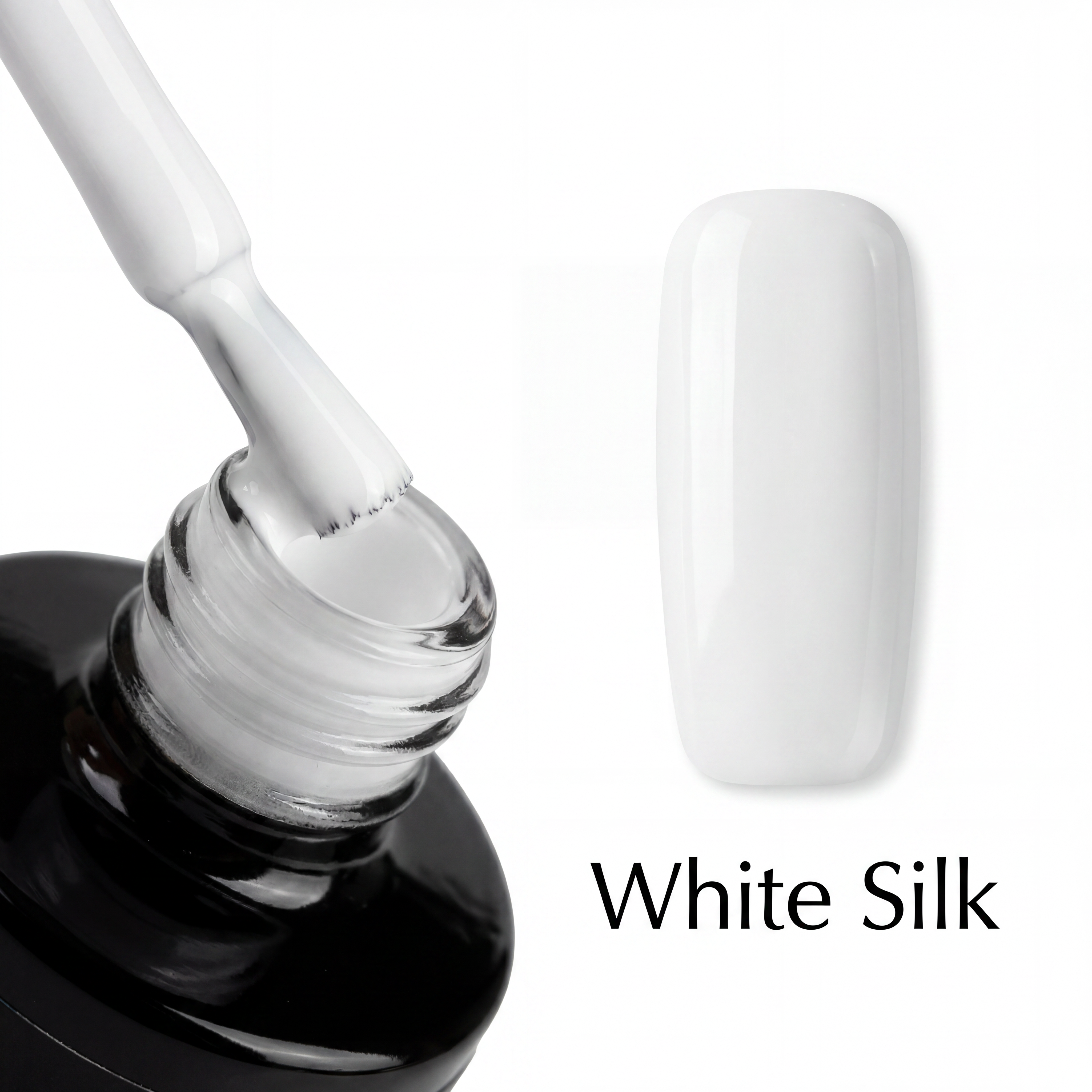 Gel Polish "White Silk" 15 ml. ProfiNails