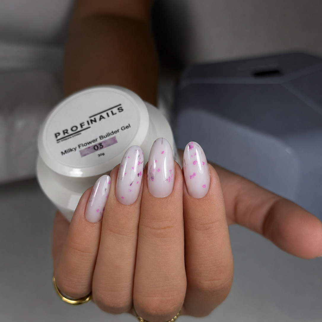 Milky Flower Builder Gel ProfiNails