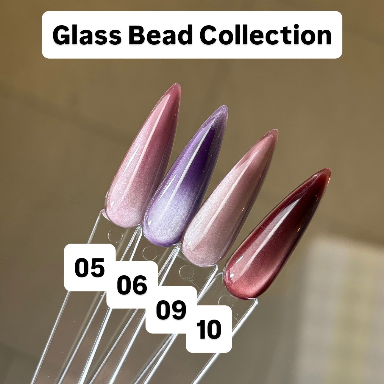 Cat-eye Gel Polish Glass Bead Collection 10ml. ProfiNails