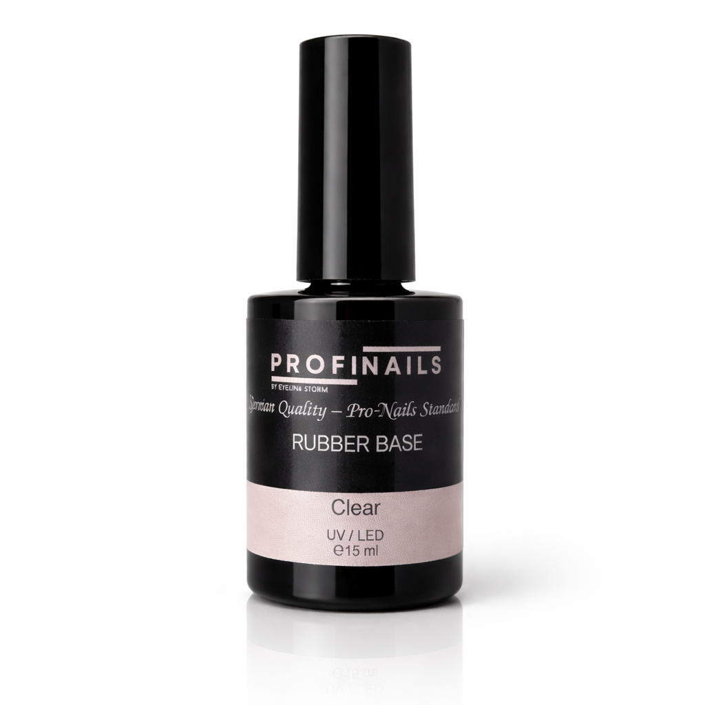Rubber Base Clear TPO/HEMA FREE VERBESERTE FORMEL 15ml. ProfiNails
