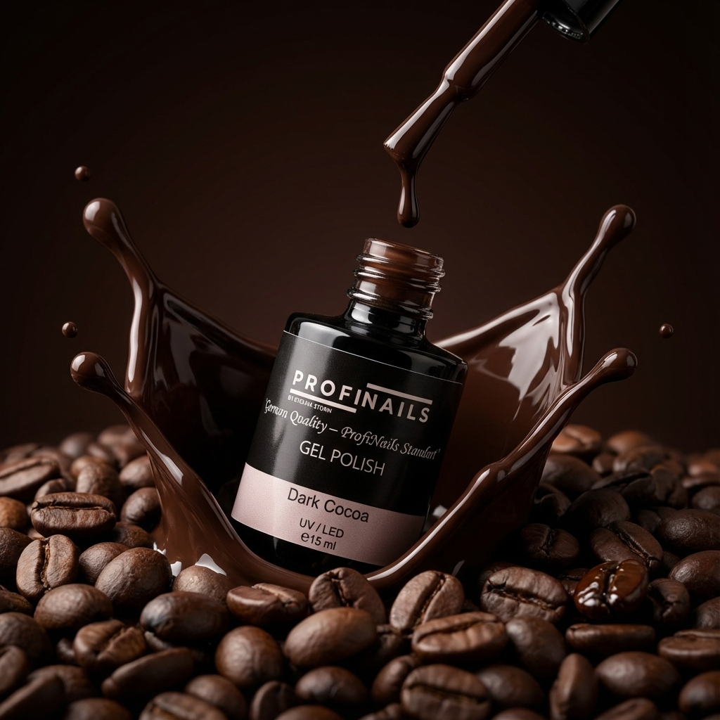 Gel Polish "Dark Cocoa" 15ml. ProfiNails