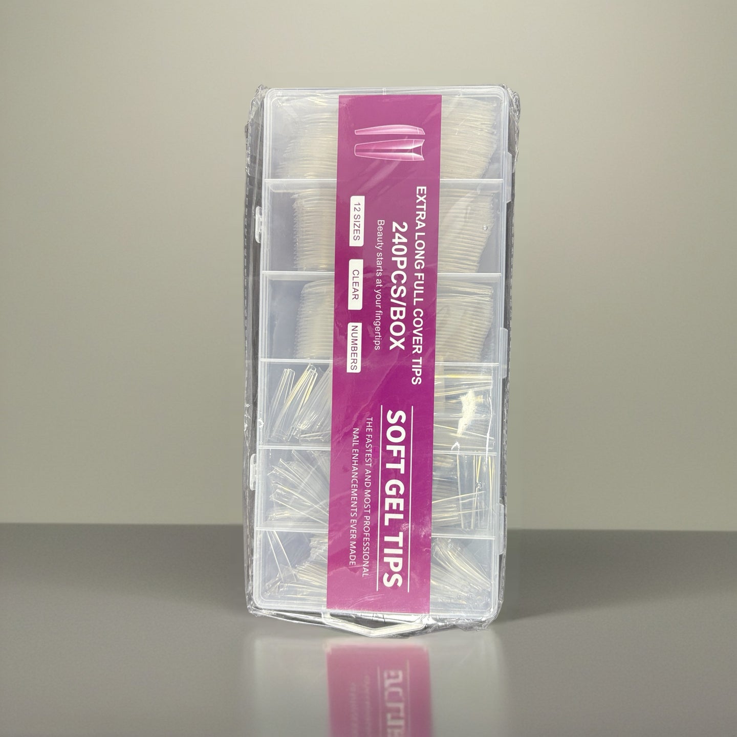 Soft Gel Tips  Stilettos