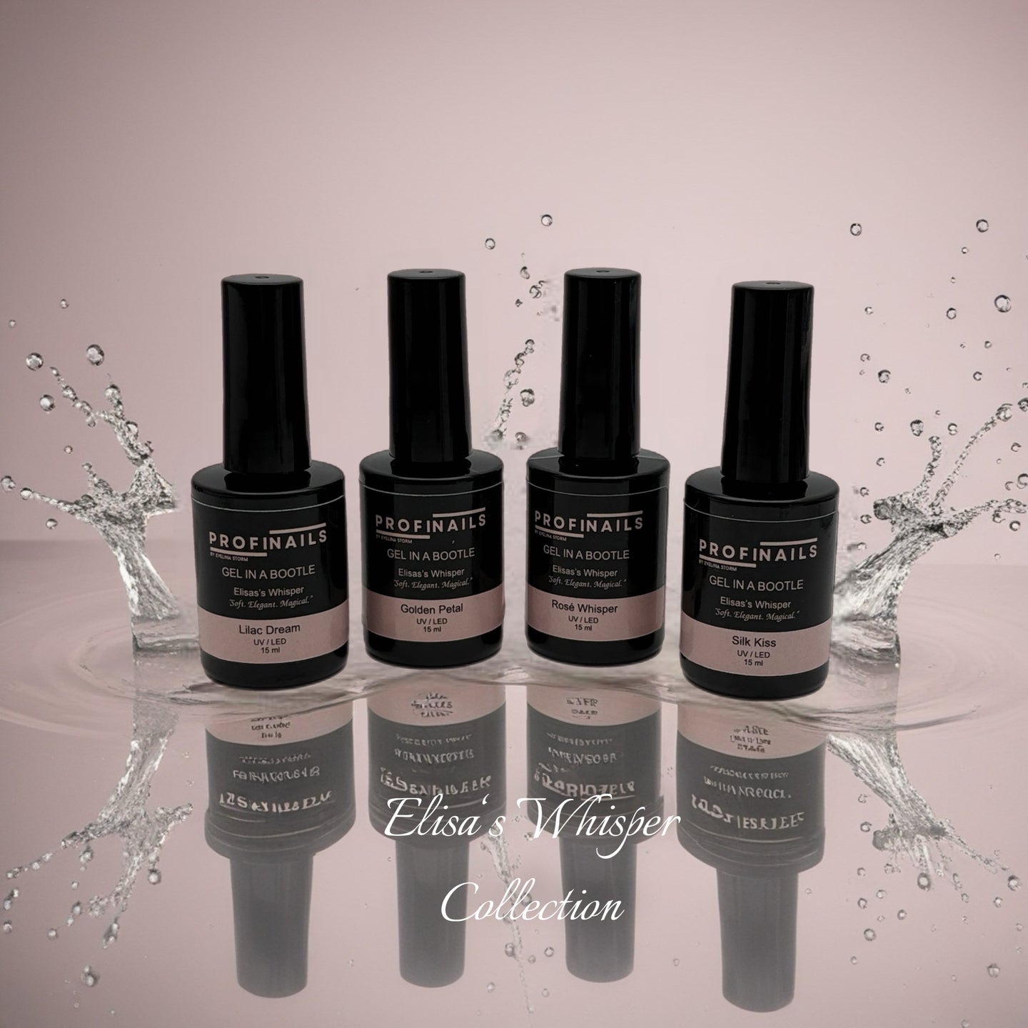 Elisa's Whisper Collection. Gel in a bootle