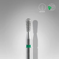 Diamond Nail Drill Bit Match Green EXPERT Head Diameter 2,3 Mm / Working Part 5 Mm
