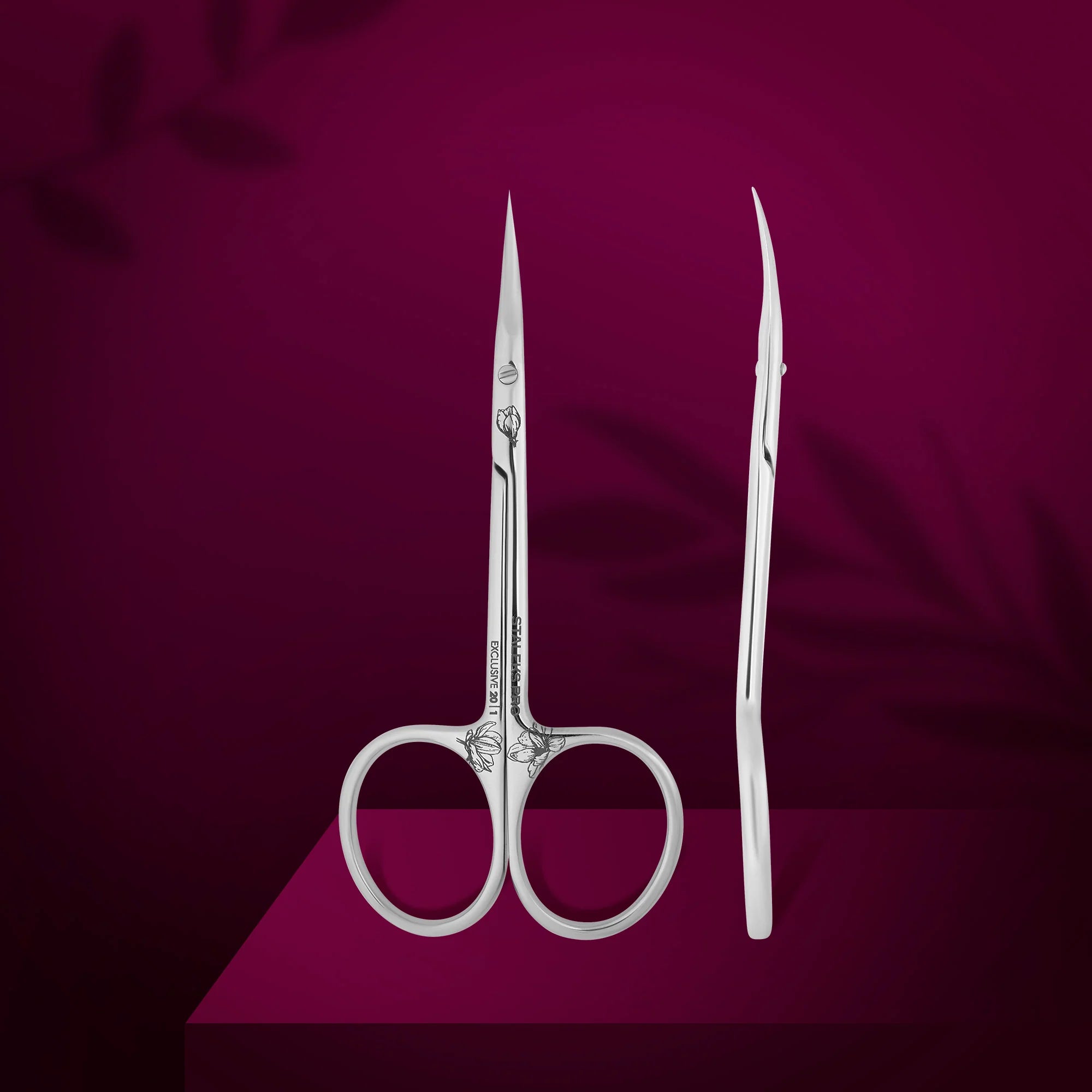 Cuticle Scissors STALEKS Exclusive 20/1 – Precision trimming for flawless nails. Upgrade your nail game—add to cart now!