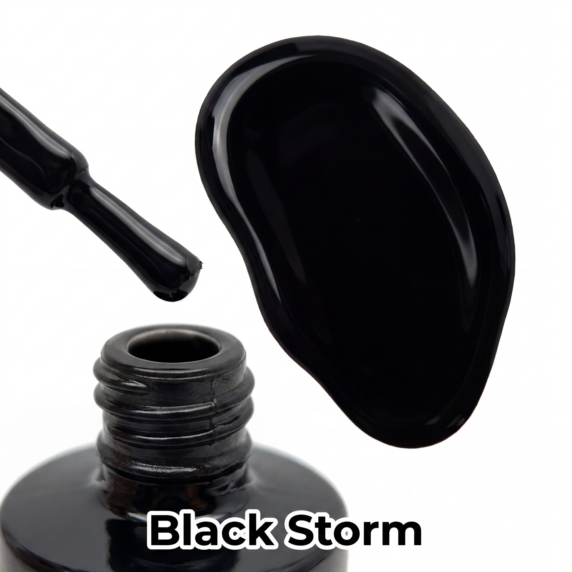 Gel Polish "Black Storm" 15ml. ProfiNails