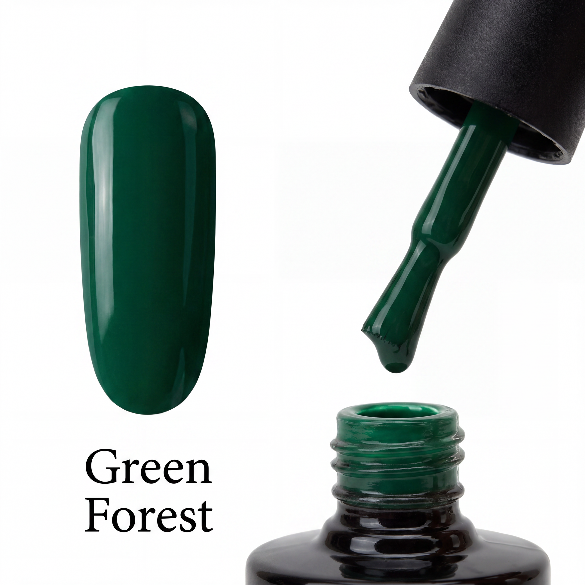 Gel Polish "Green Forest" 15ml. ProfiNails