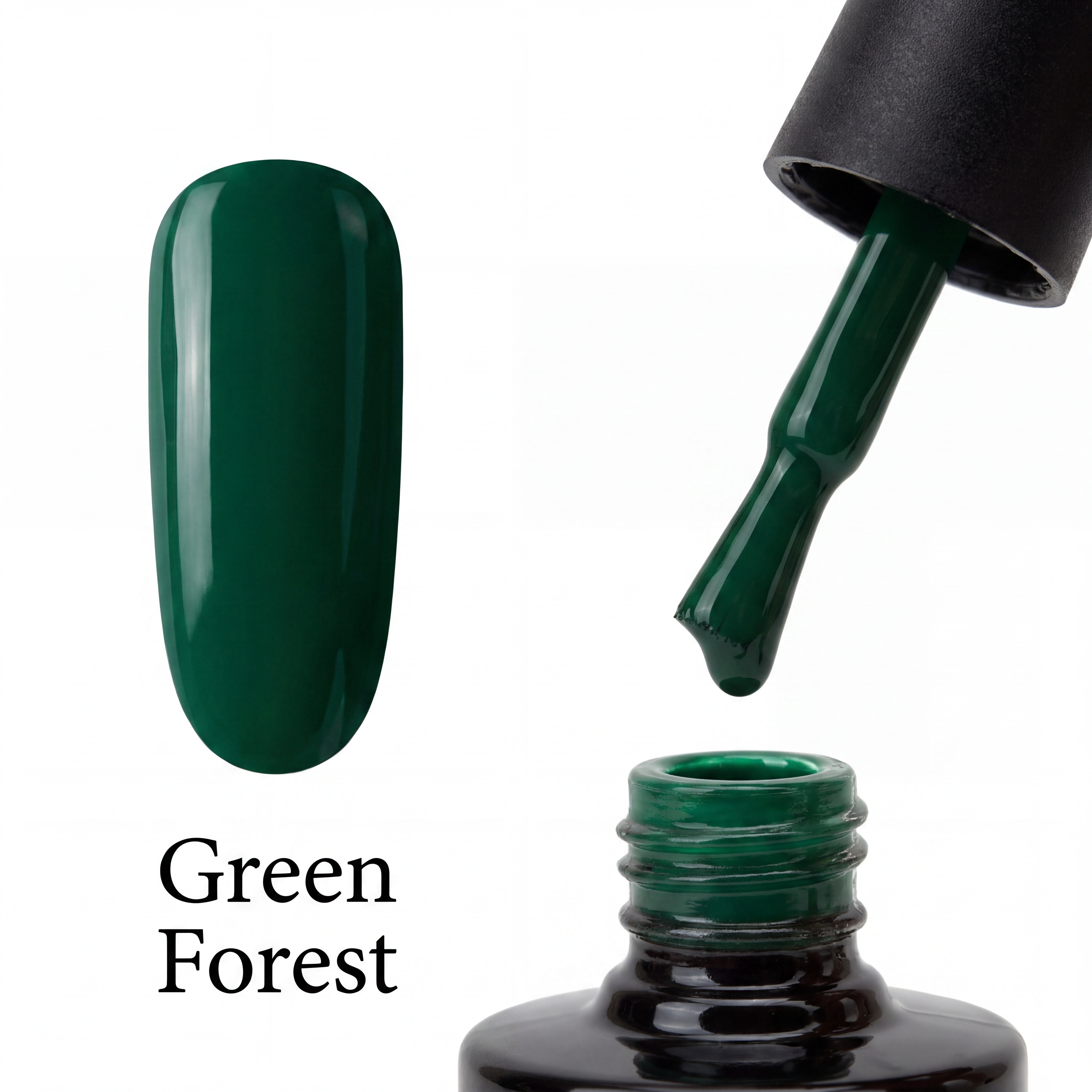 Gel Polish "Green Forest" 15ml. ProfiNails