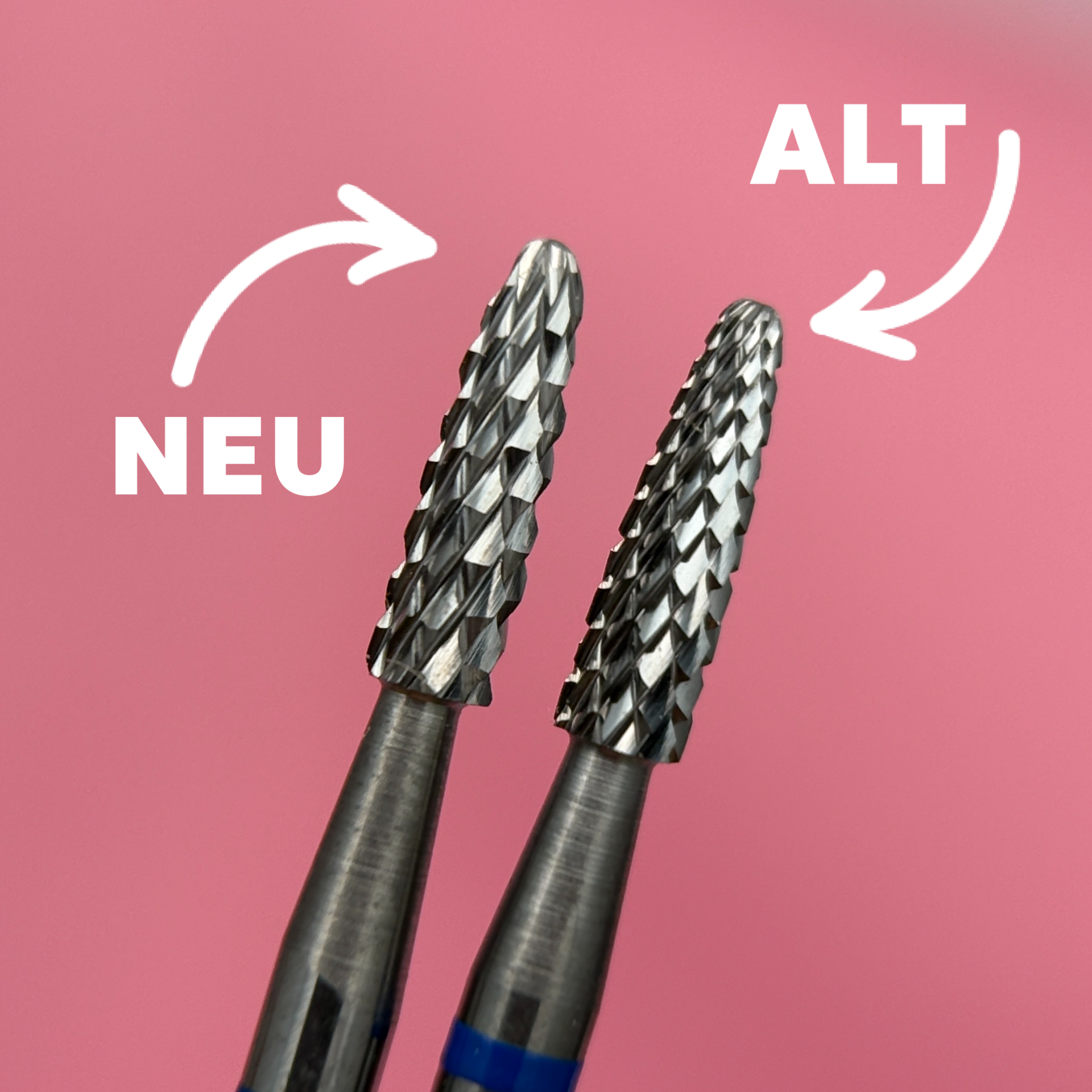 Blau Bit für  ausfräsen an kleinen Stellen